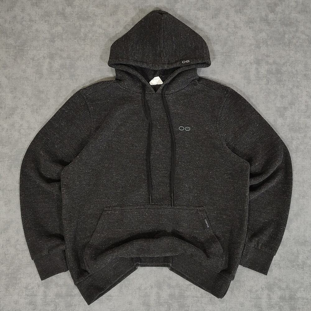 OOFOS Oomy Knit casual loungewear athleisure recovery hoodie womens Large